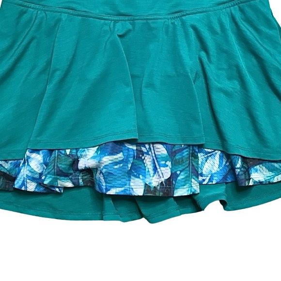 Lija Tennis Pickleball Layered Skirt Skort - Picture 3 of 6